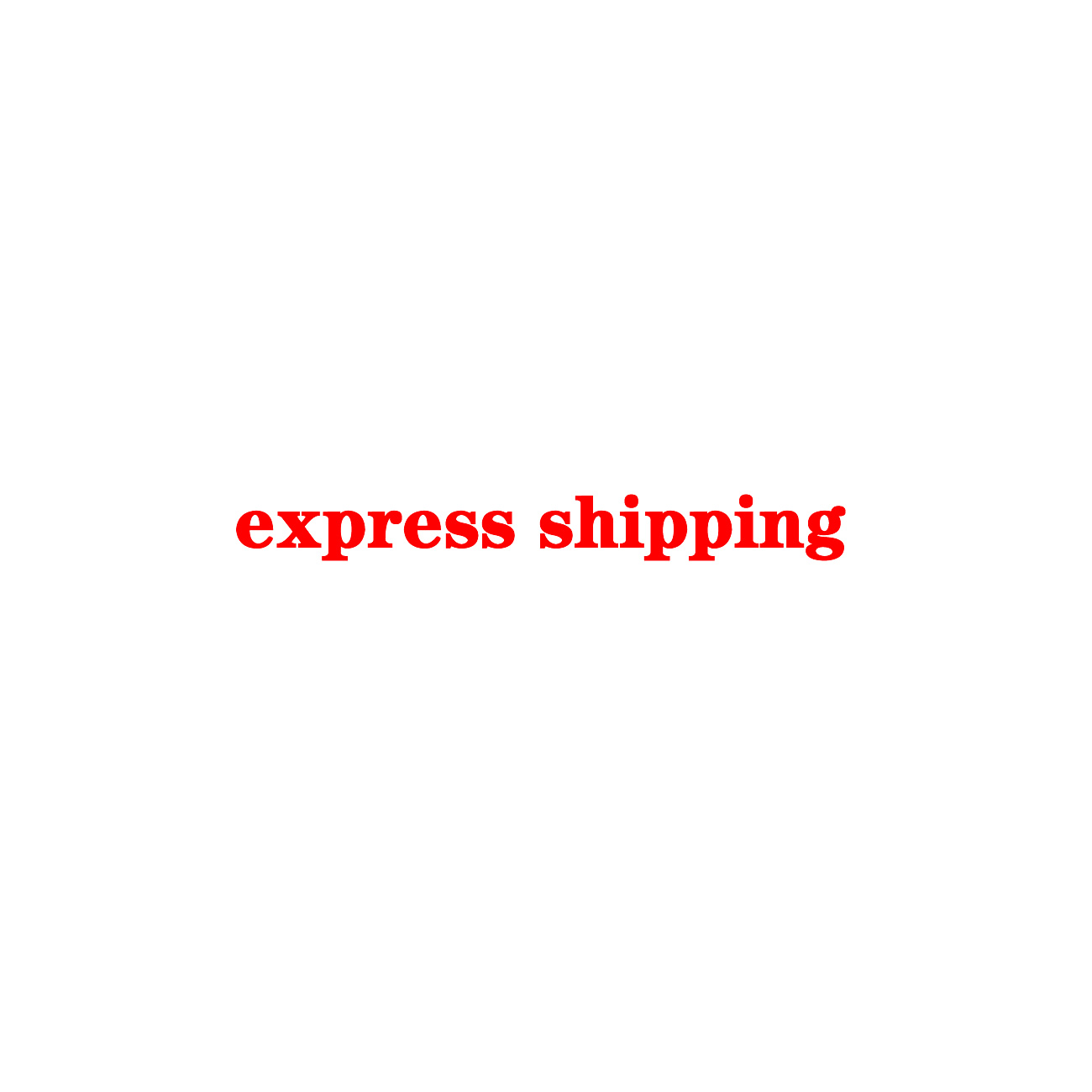 express shipping