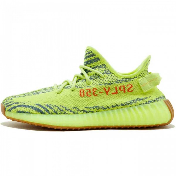 Adidas Originals Yeezy Boost 350 V2 Semi Frozen Yellow Yebra B37572