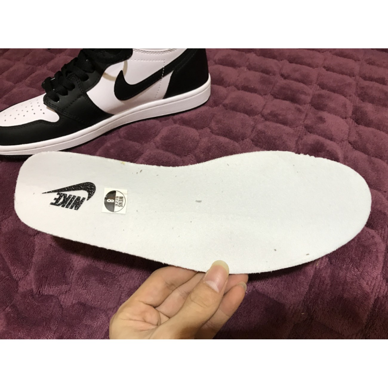 Air Jordan 1 Retro High OG Oreo Black/White 555088-010