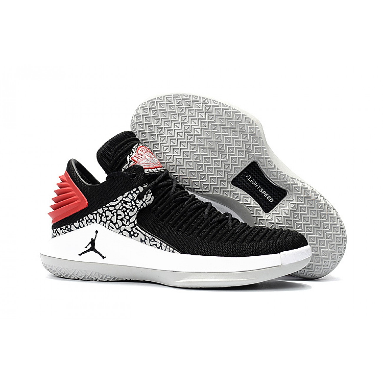 Air Jordan 32 XXXII Low Crack / Black