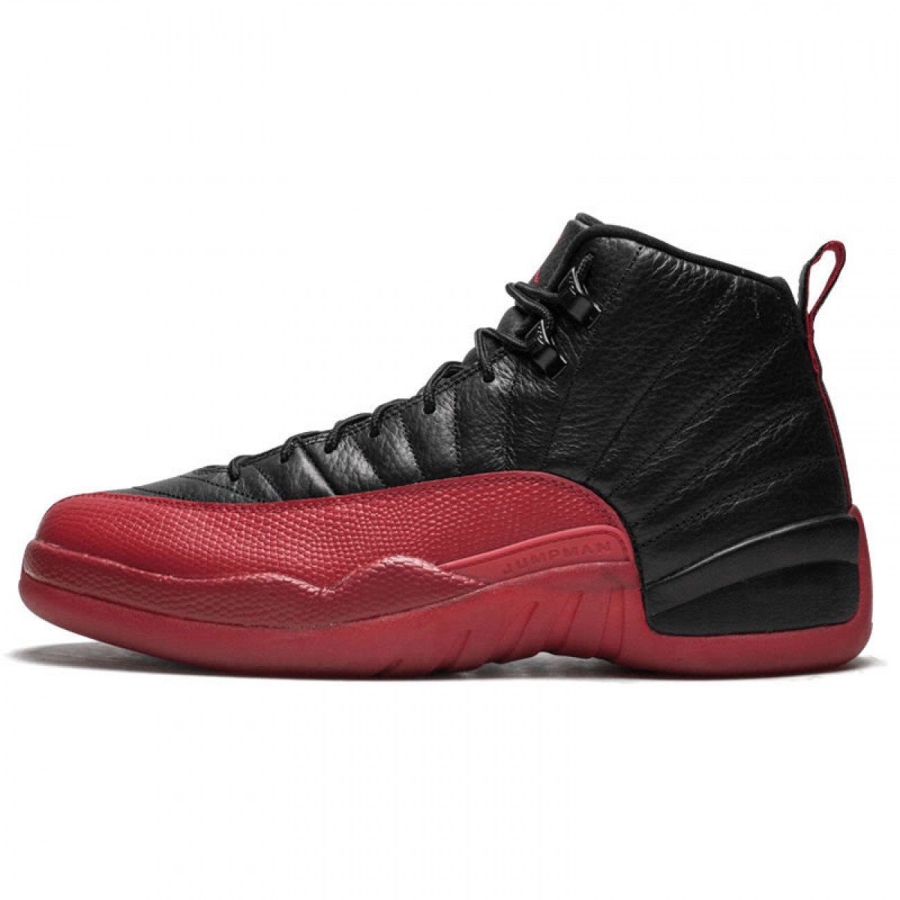 Air Jordan 12 Retro Flu Game Red And Black 12s For Sale 130690-002