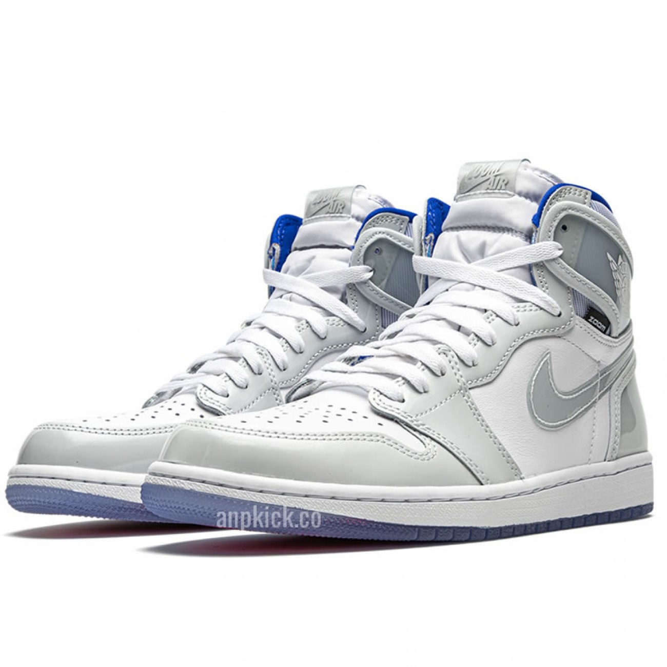 Air Jordan 1 High Zoom Racer Blue New Release CK6637-104