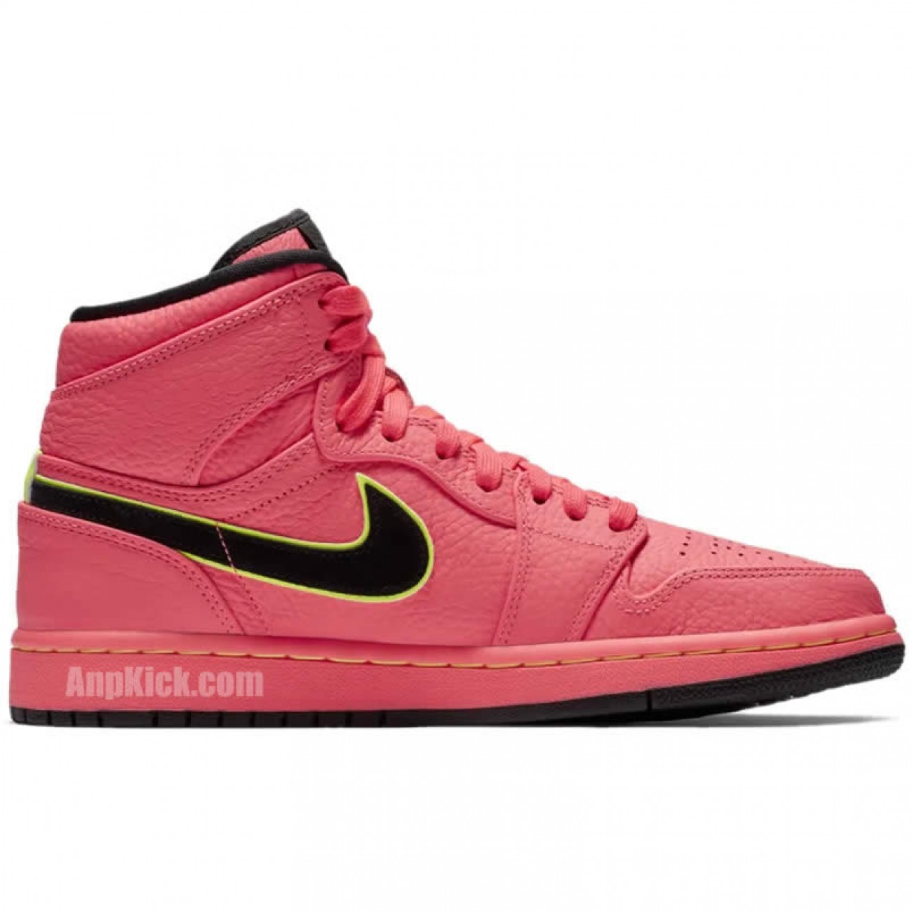 Air Jordan 1 Retro Premium Hot Punch Pink Womens AQ9131-600