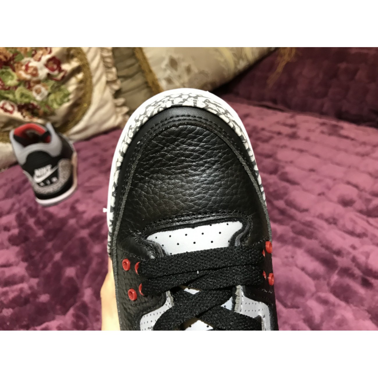 Air Jordan 3 GS Black Cement 854261-001