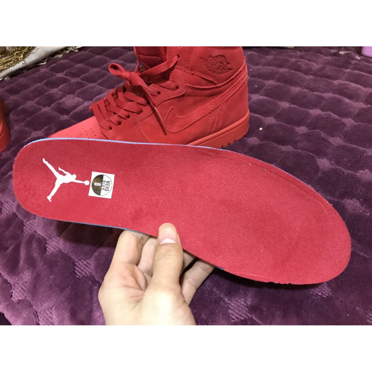 Air Jordan 1 High Red 705300-603