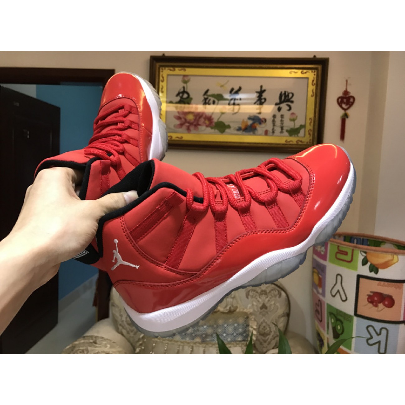Air Jordan 11 Toro Bravo Red 378037-623
