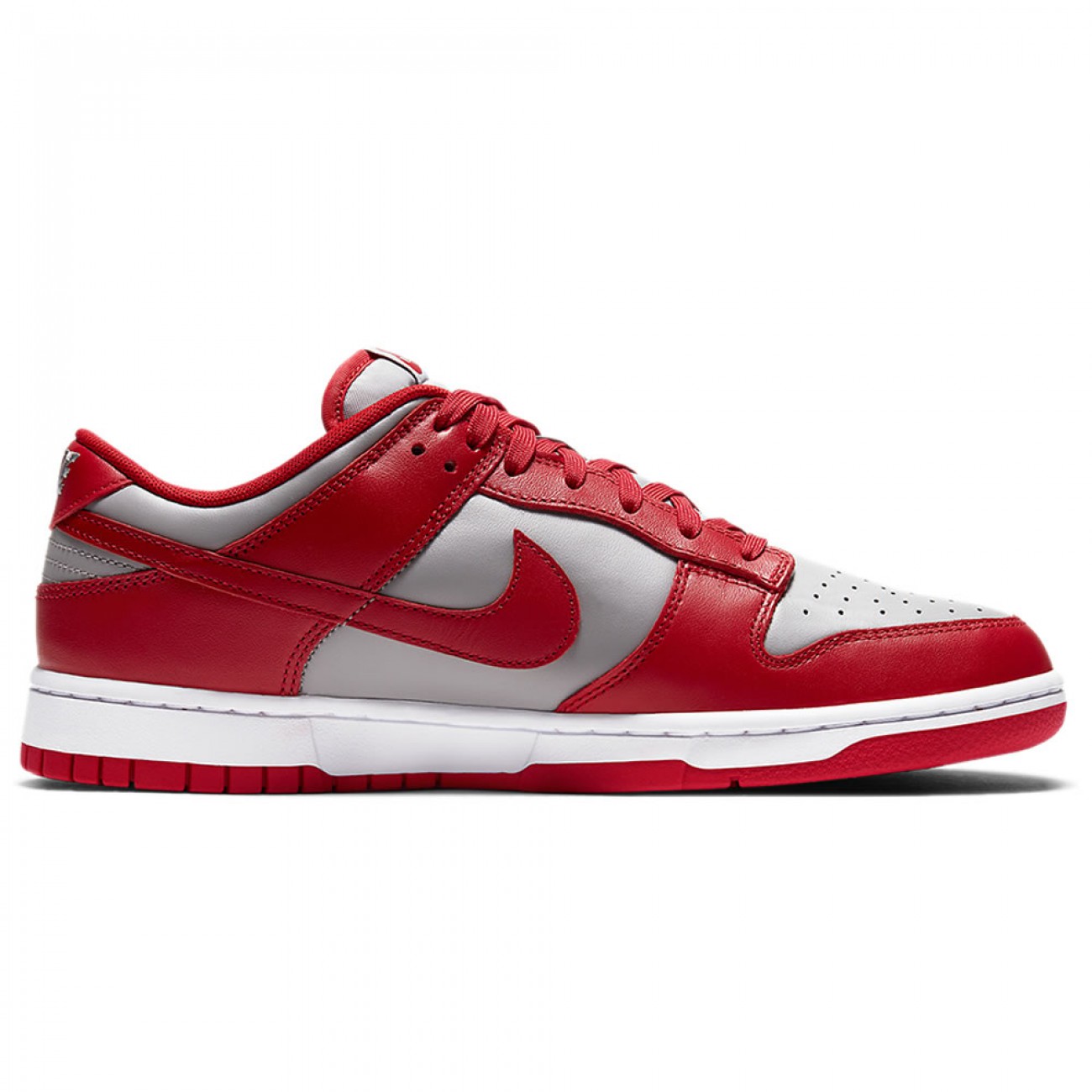 Nike Dunk Low Retro Medium Grey Varsity Red UNLV 2021 DD1391-002