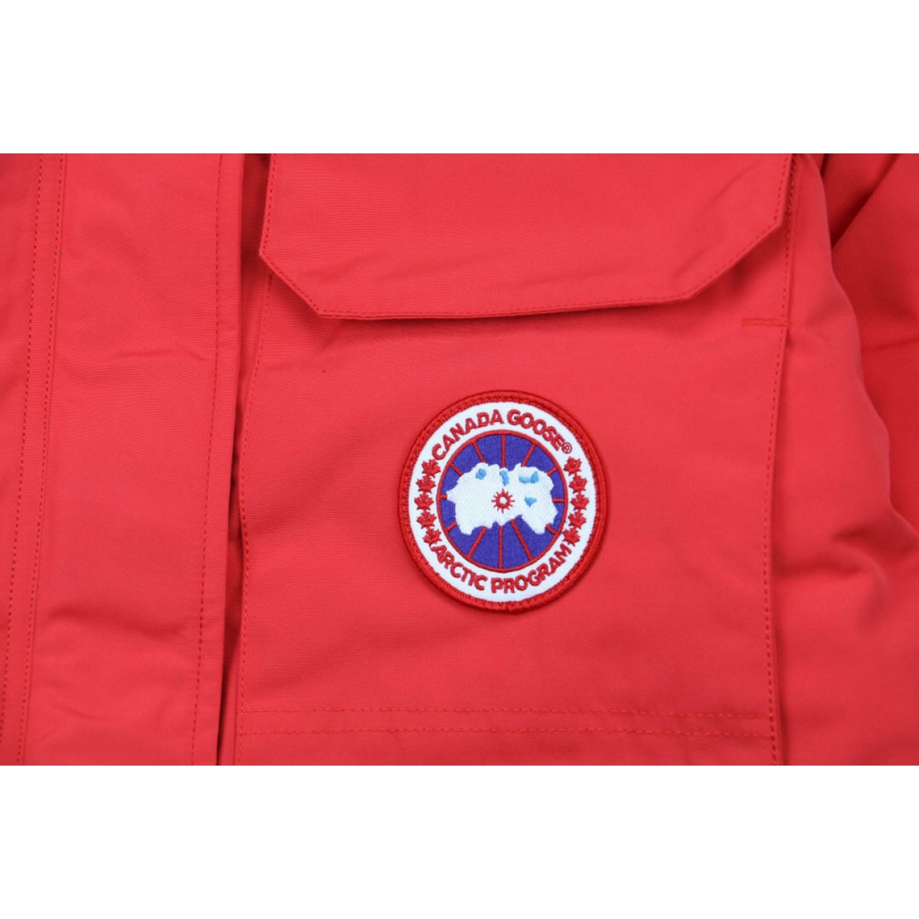09 ' Canada Goose '19FW Expedition 4660LA Down Jacket Coat Red