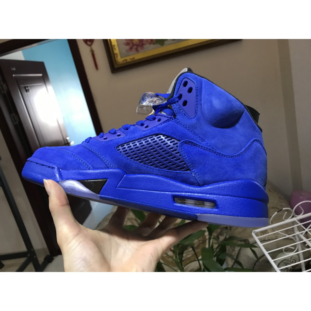 Air Jordan 5 Retro Blue Suede 136027-401