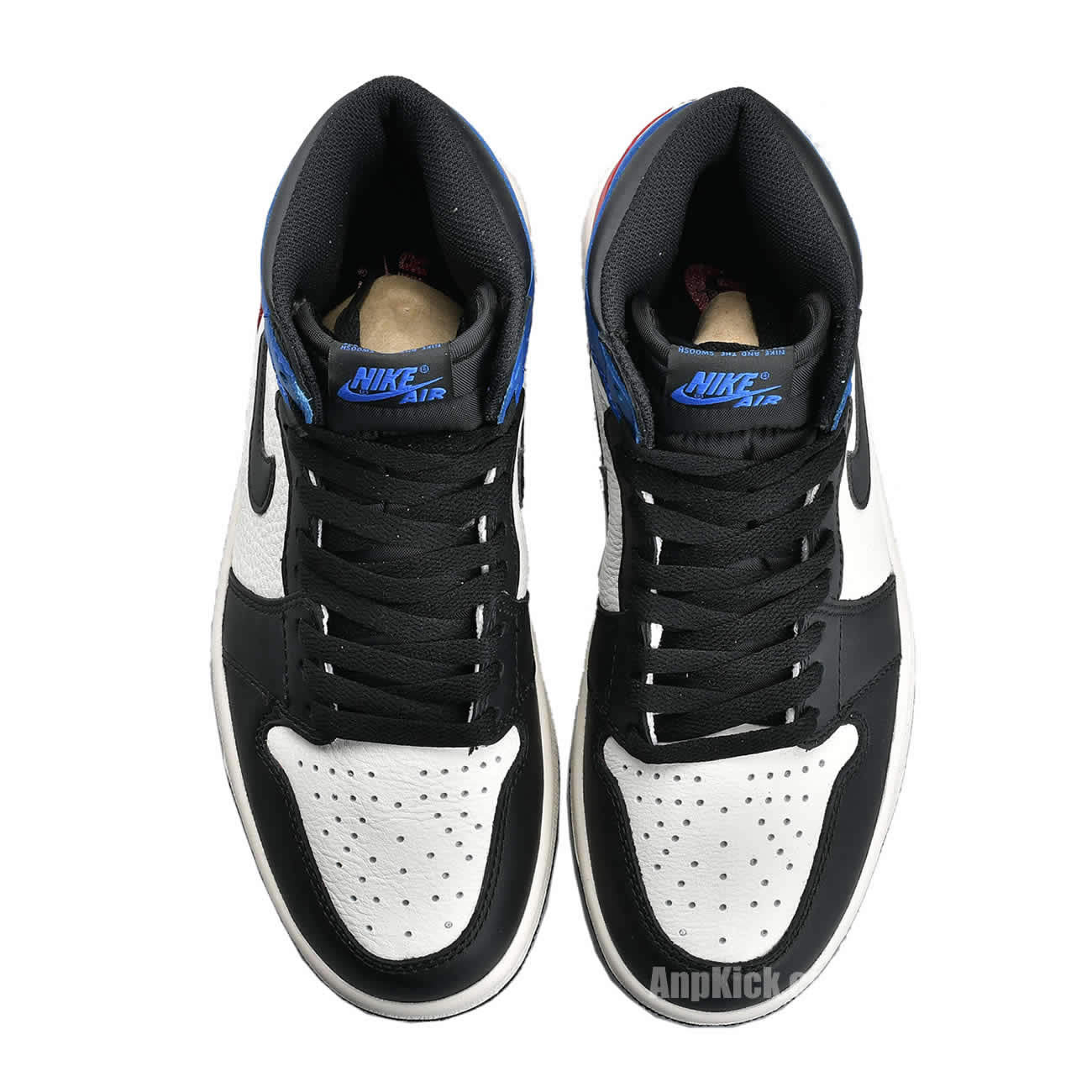 Air Jordan 1 Retro High OG Top 3 Retail For Sale Black Sail 555088-703