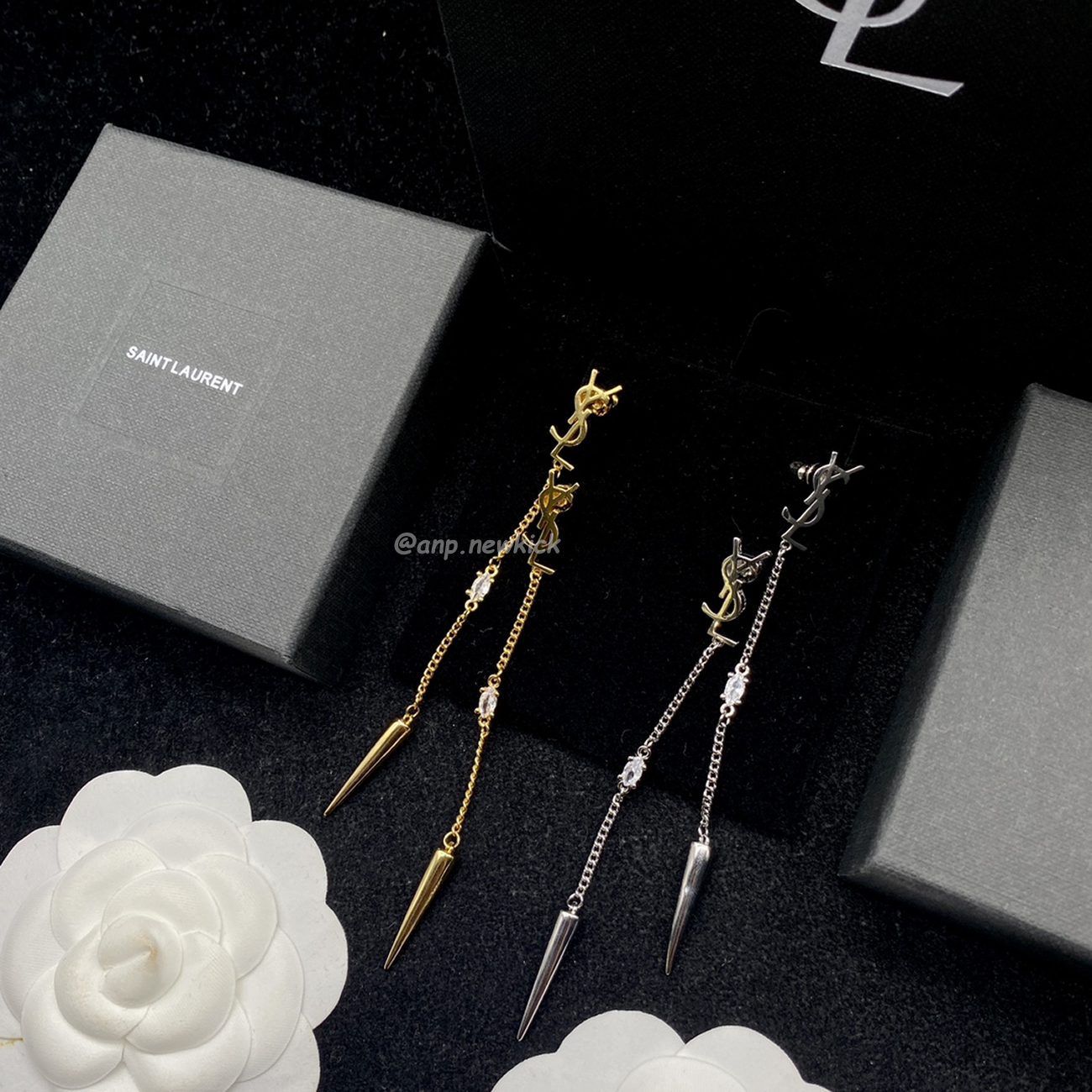 Saint Laurent YSL earrings 3