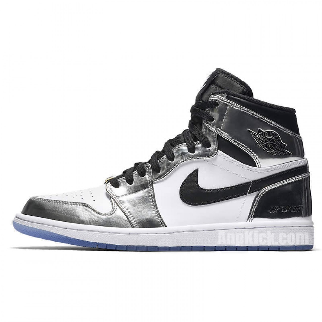 Kawhi Leonard's Air Jordan 1 Silver High Think 16 Pass The Torch AJ1 For Sale AQ7476-016