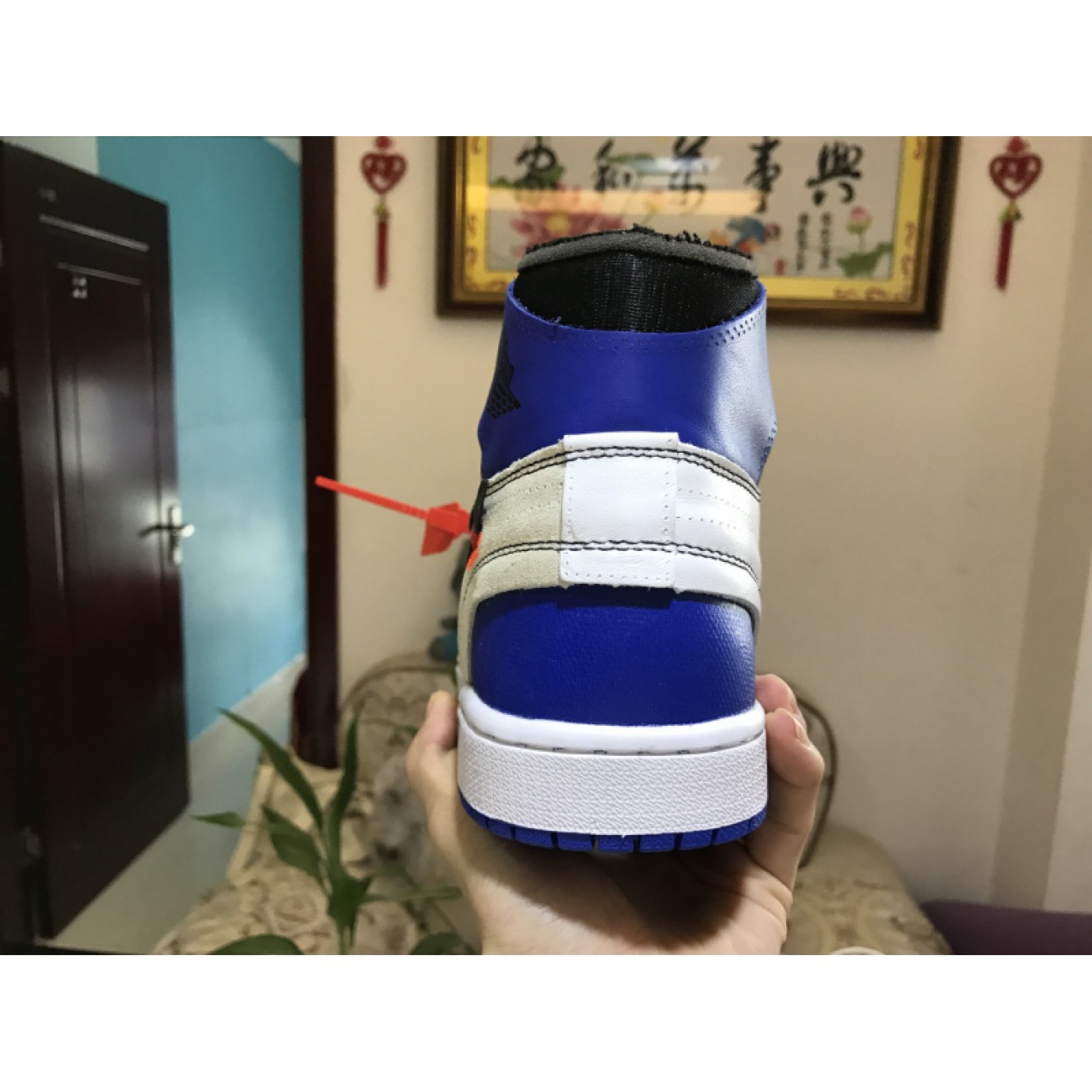 Air Jordan 1 x OFF-WHITE Fragment OW AA3834-103