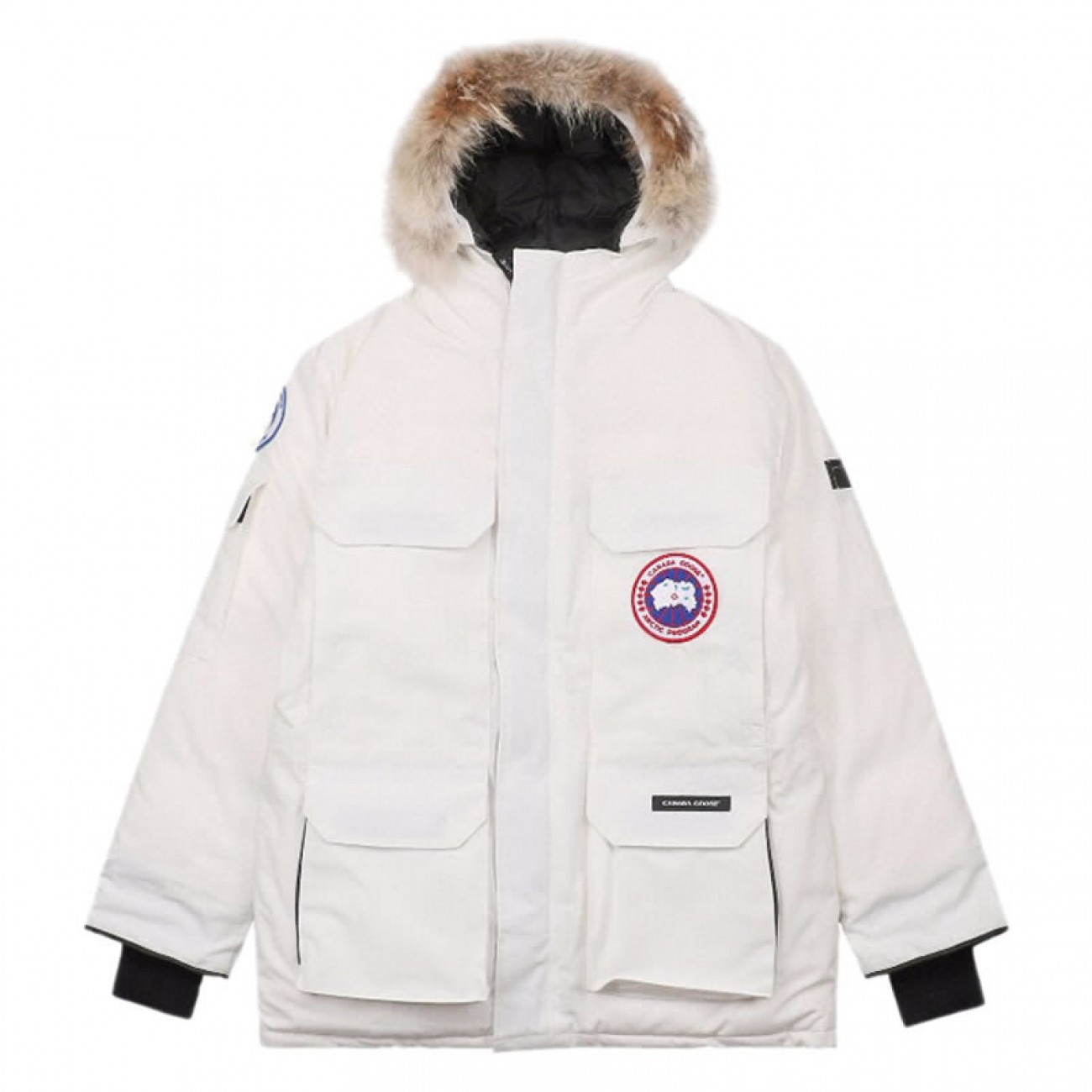 08 ' Canada Goose '19FW Expedition 4660MA Down Jacket Coat White