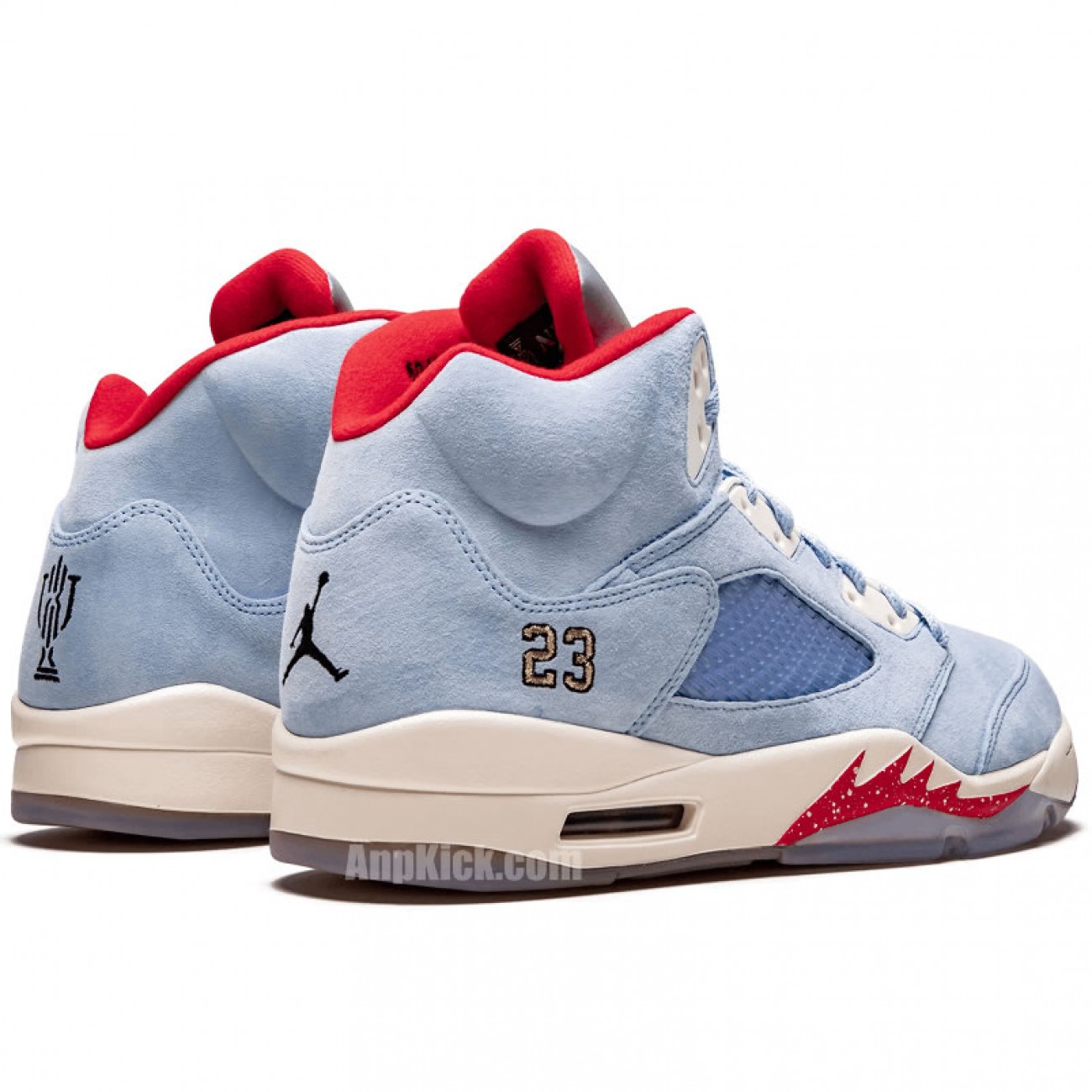 Trophy Room x Air Jordan 5 Retro JSP Ice Blue University Red CI1899-400