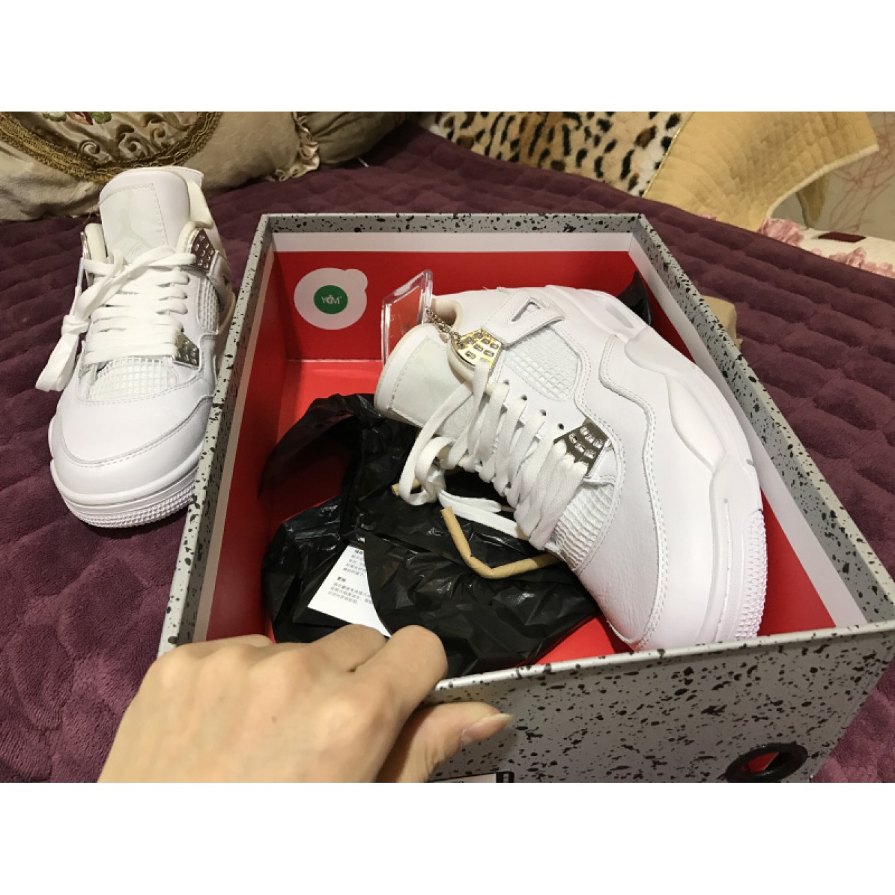 Air Jordan 4 Pure Money 308497-100