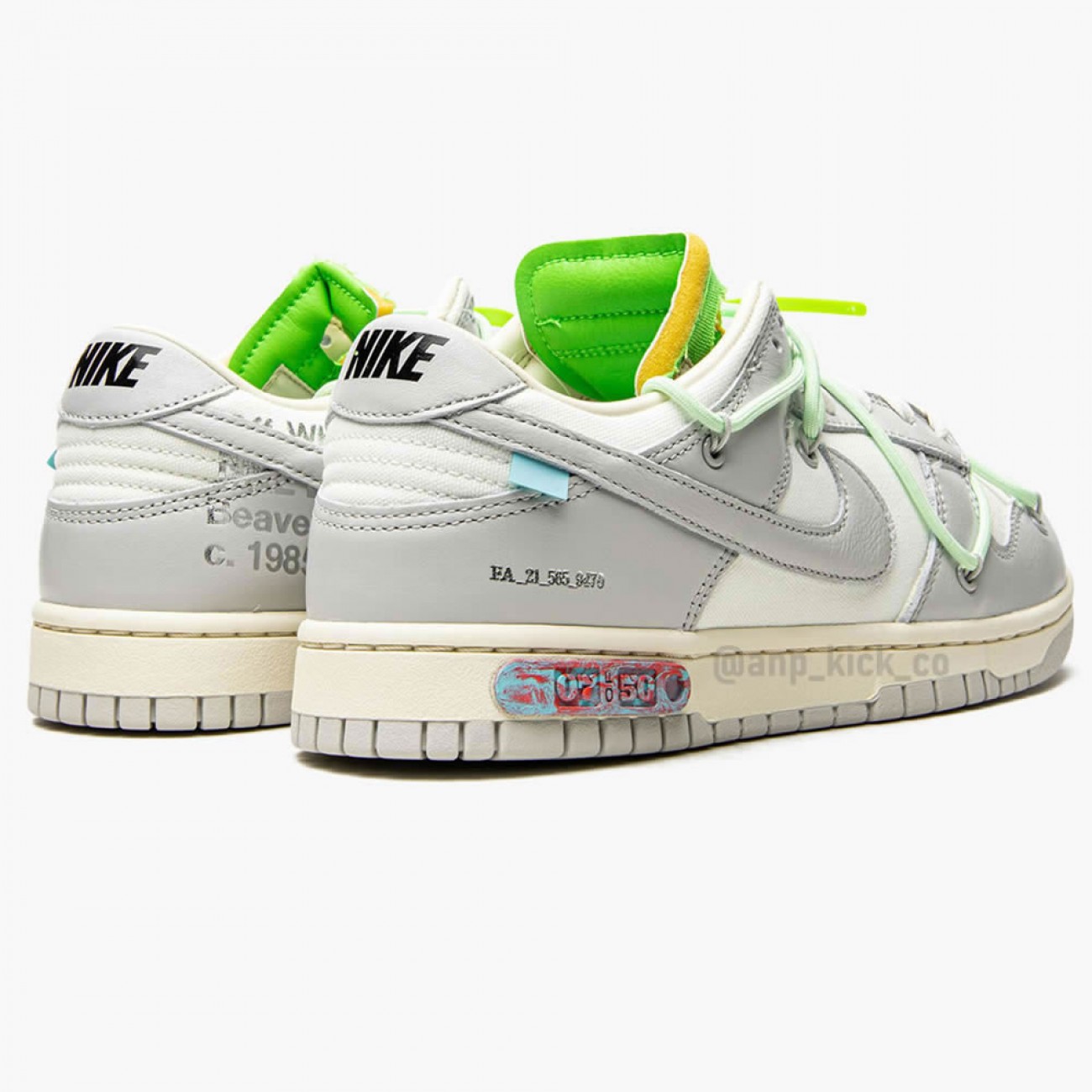 Nike SB Dunk Low Off-White Lot 07 OF 50 DM1602-108