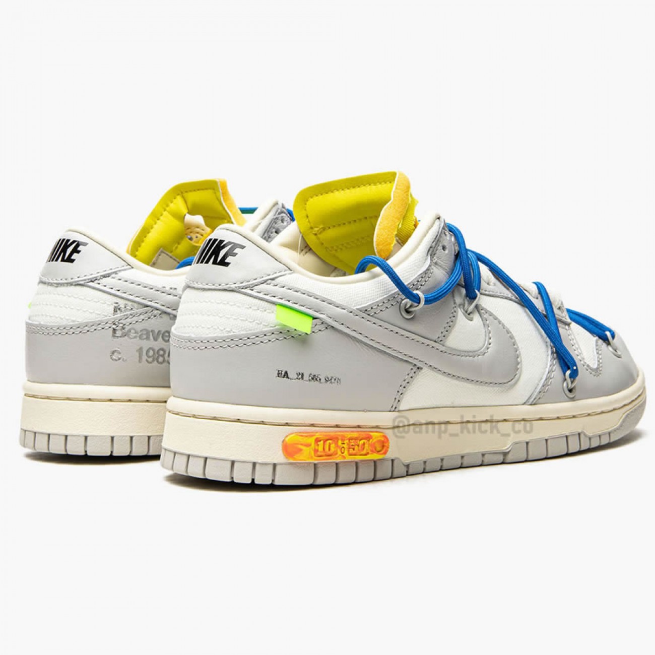 Nike SB Dunk Low Off-White Lot 10 OF 50 DM1602-112