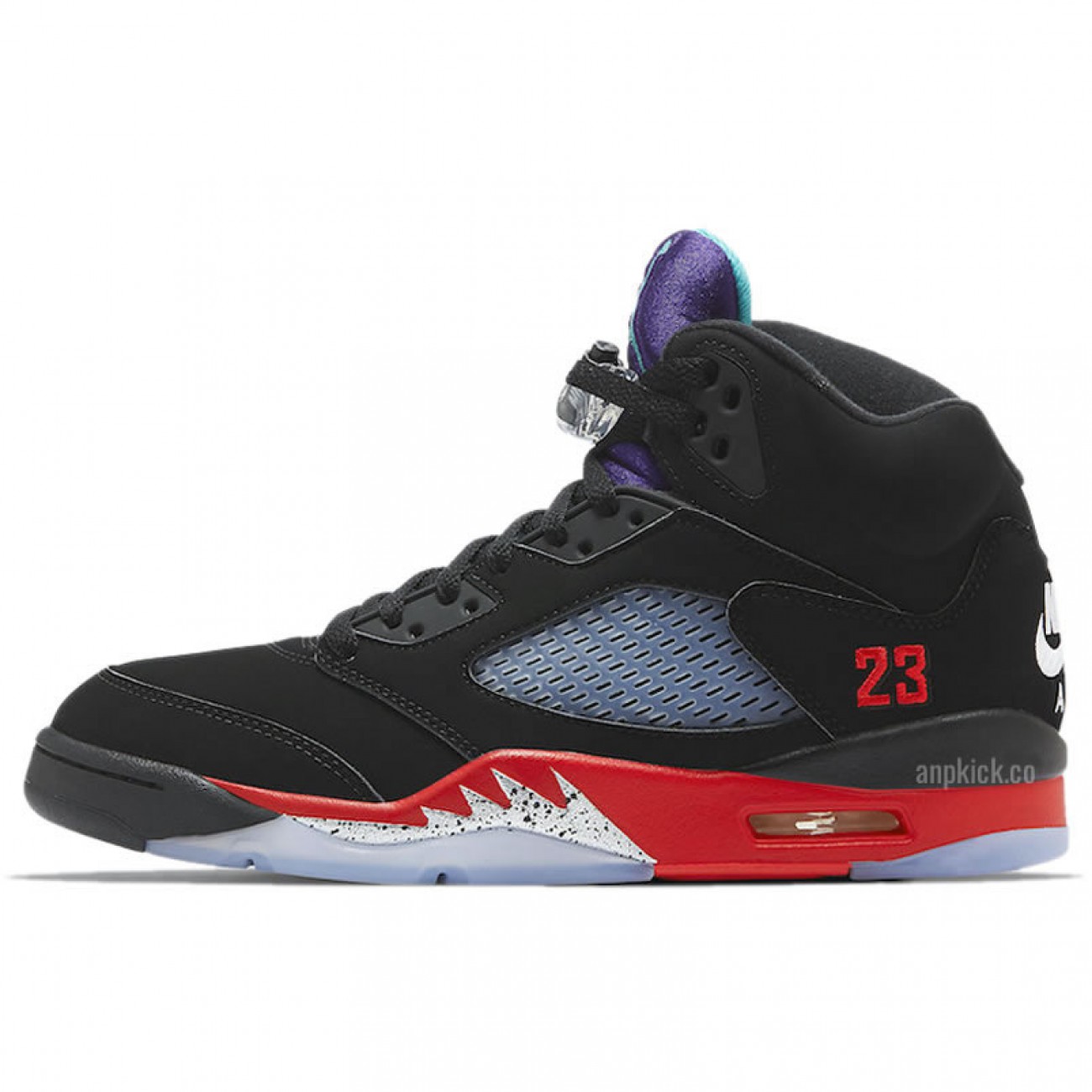 Air Jordan 5 Top 3 Black/Fire Red New Release Date CZ1786-001