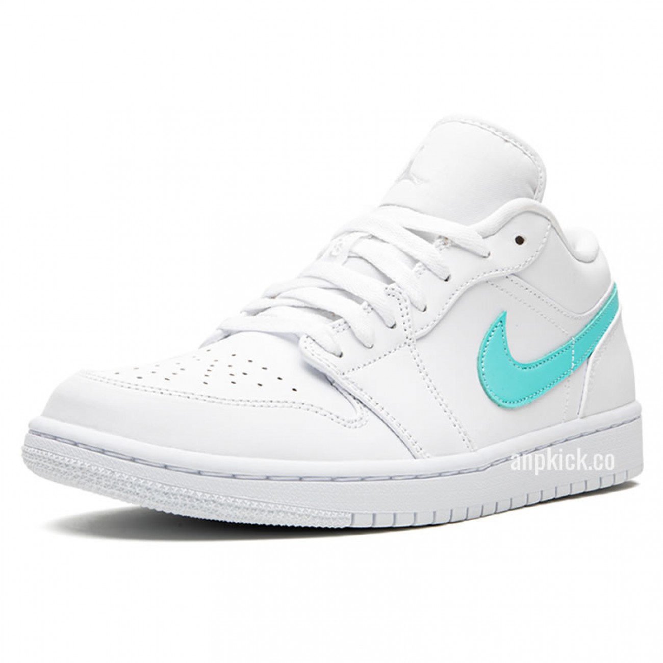 Air Jordan 1 GS Low Multicolor Swoosh CW7033-100