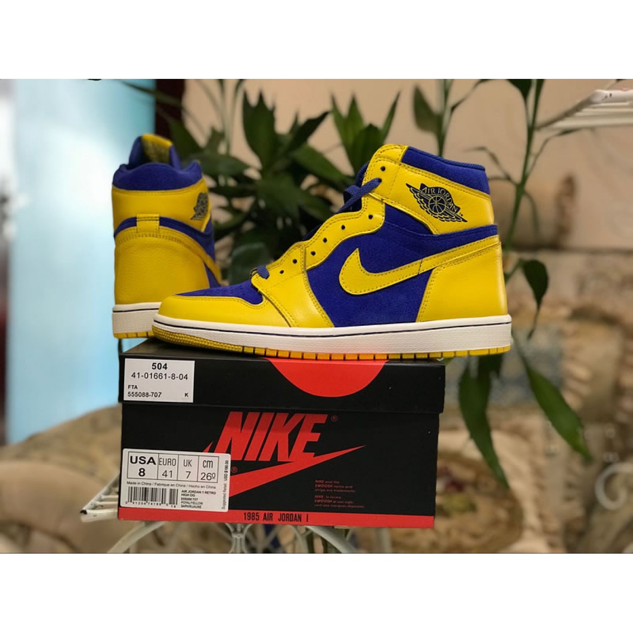 Air Jordan 1 Laney OG AJ1 555088-707