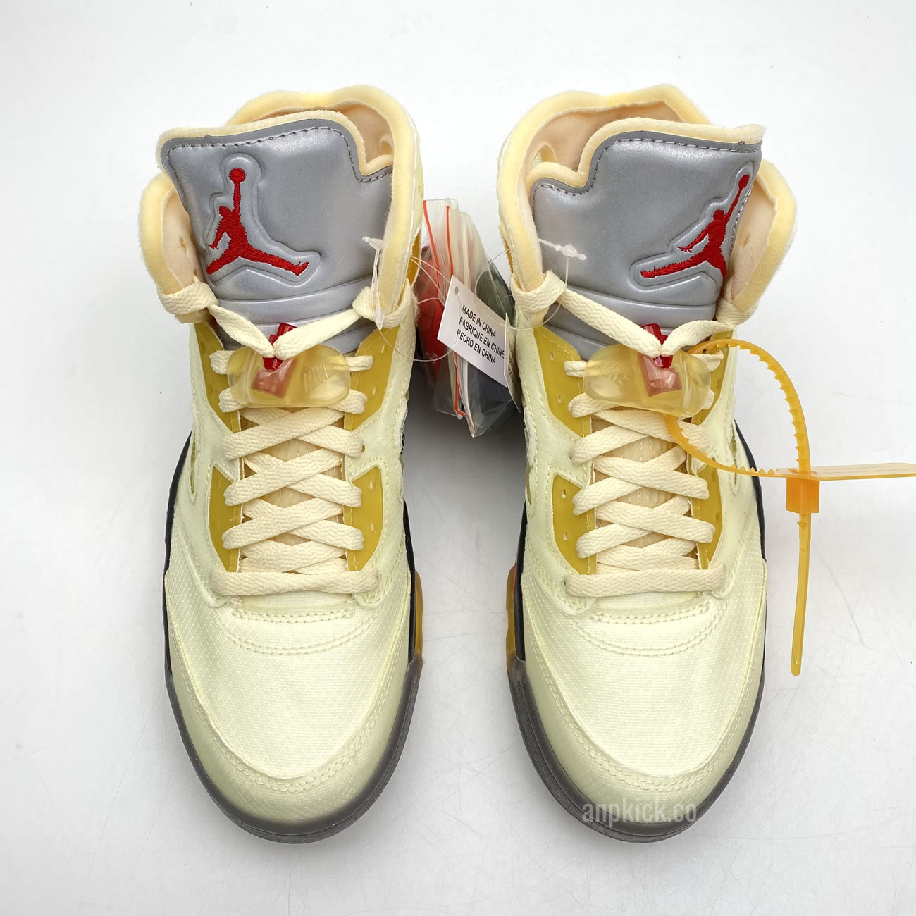 Off-White x Air Jordan 5 Sail New Release Date DH8565-100