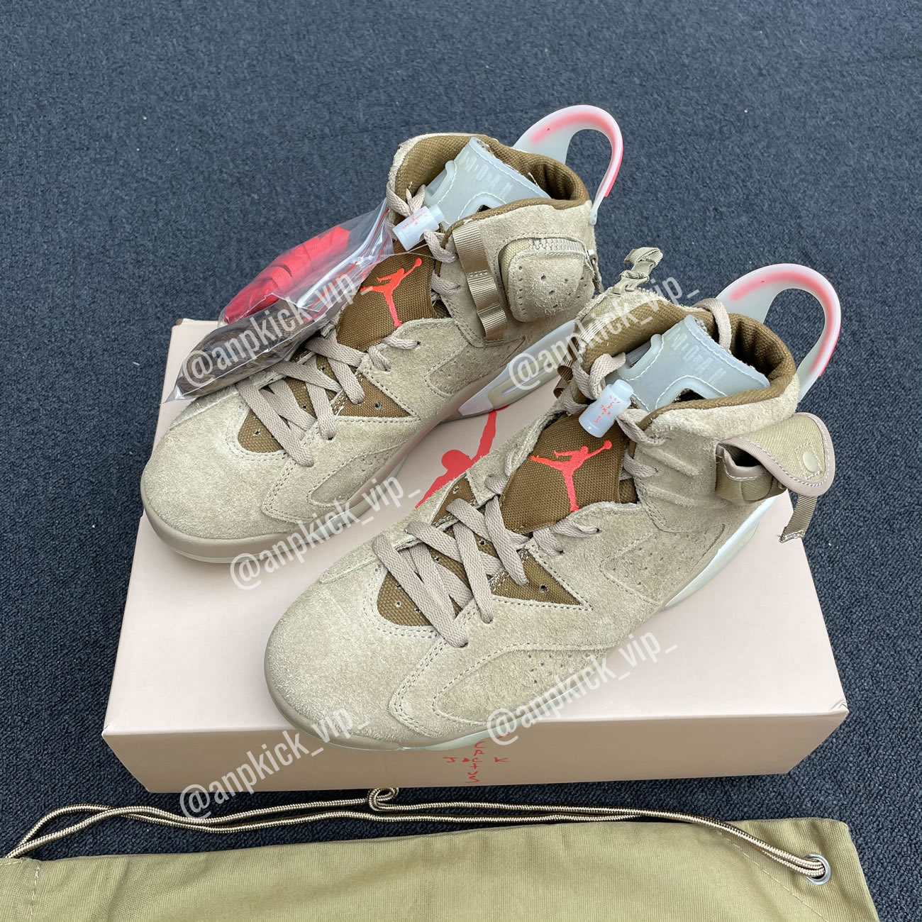 Travis Scott x Air Jordan 6 Retro British Khaki DH0690-200