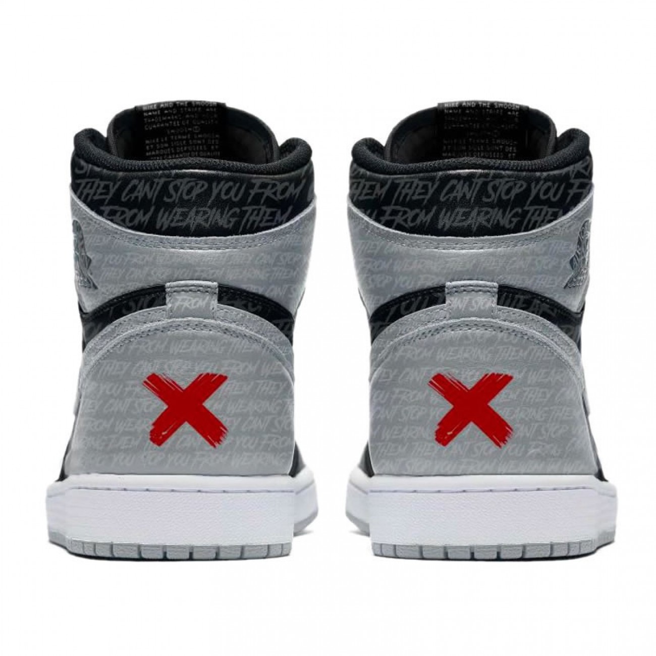 Air Jordan 1 High OG Rebellionaire Black/White-Particle Grey 555088-036