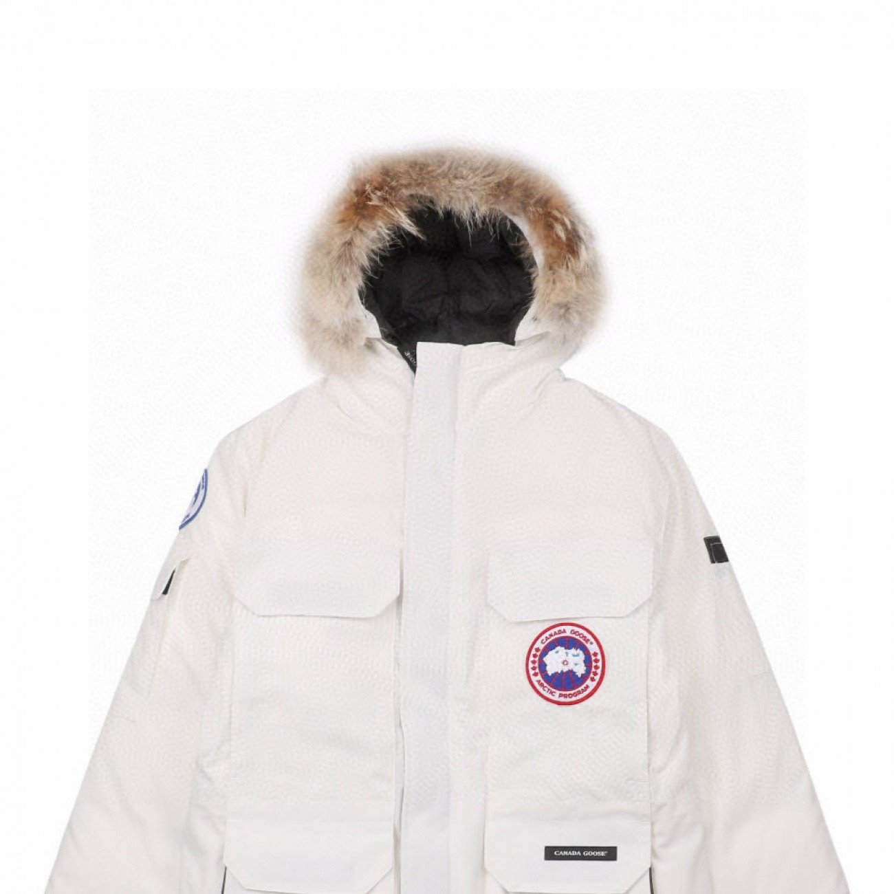08 ' Canada Goose '19FW Expedition 4660MA Down Jacket Coat White
