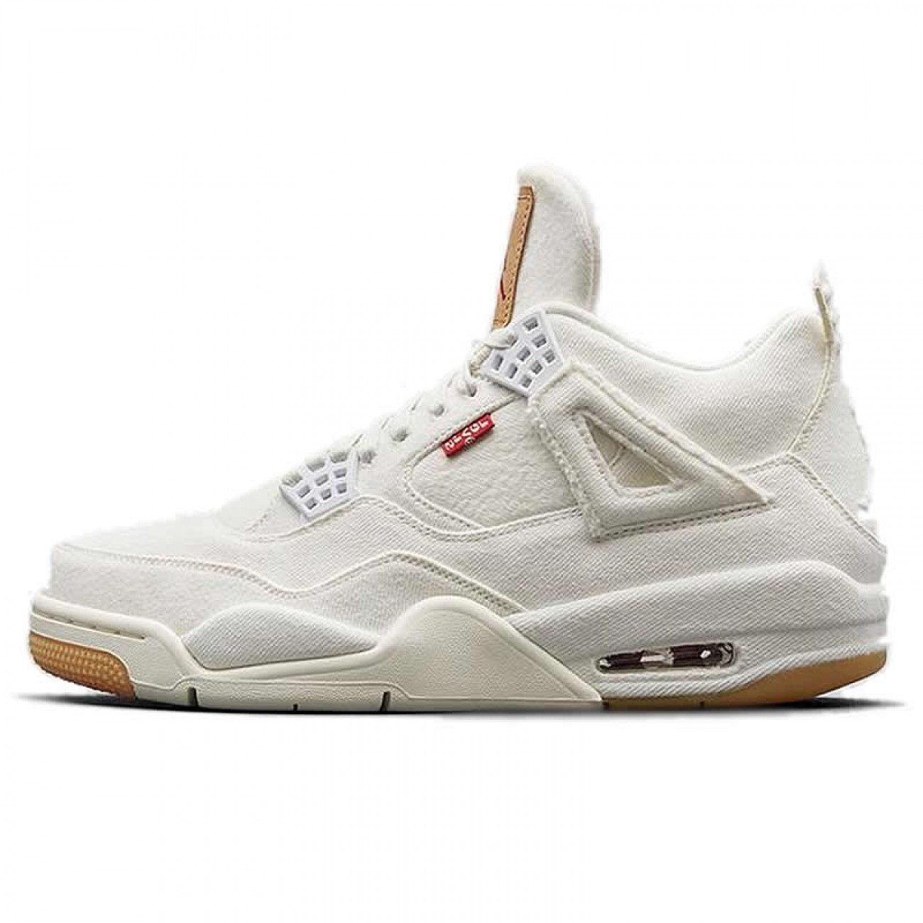 Levi's x Air Jordan 4 Retro White Denim AO2571-100
