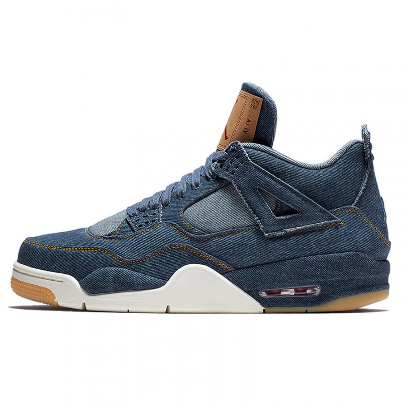 Levi's x Air Jordan 4 Blue Denim AO2571-401