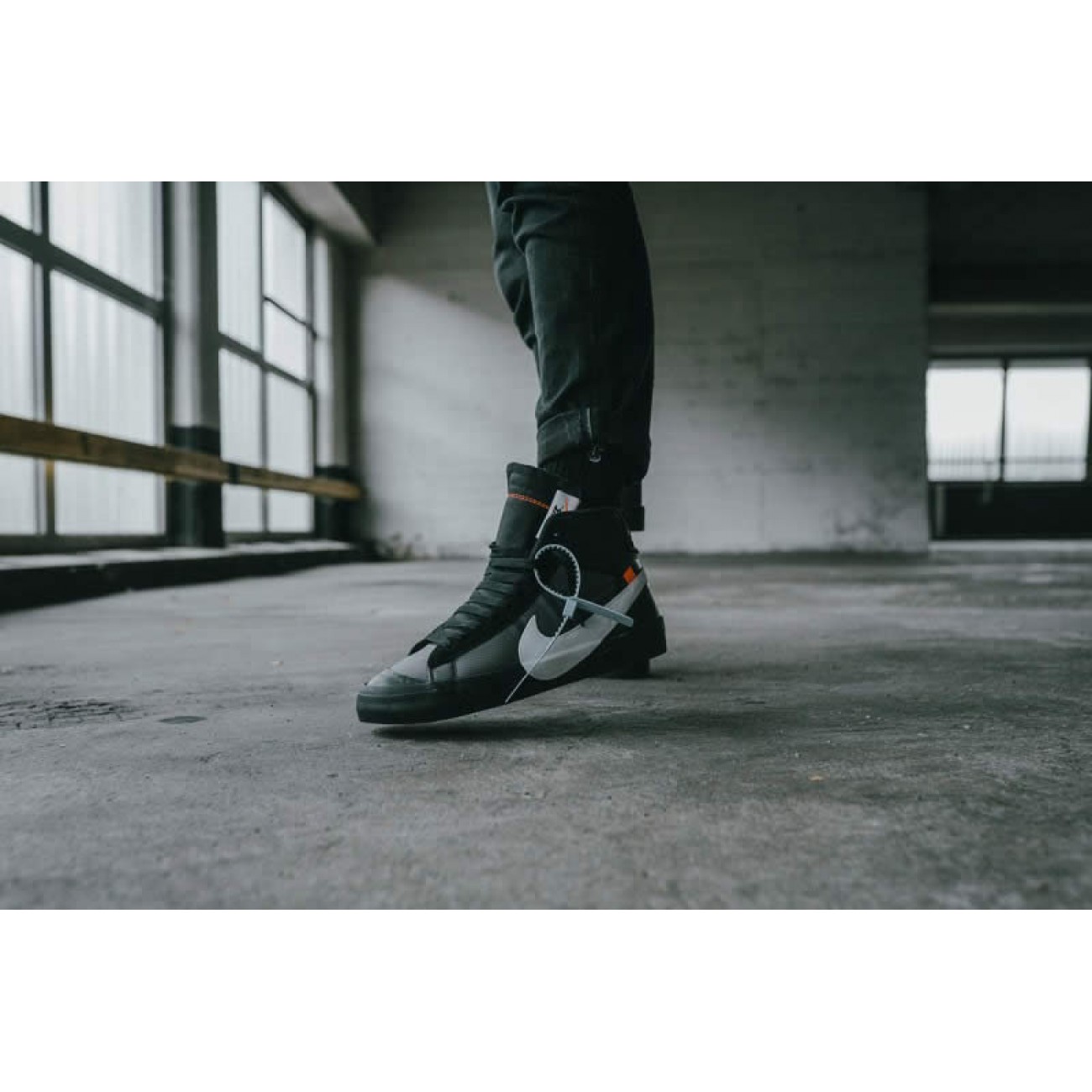 Nike Blazer Mid Off-White Grim Reaper Black White AA3832-001