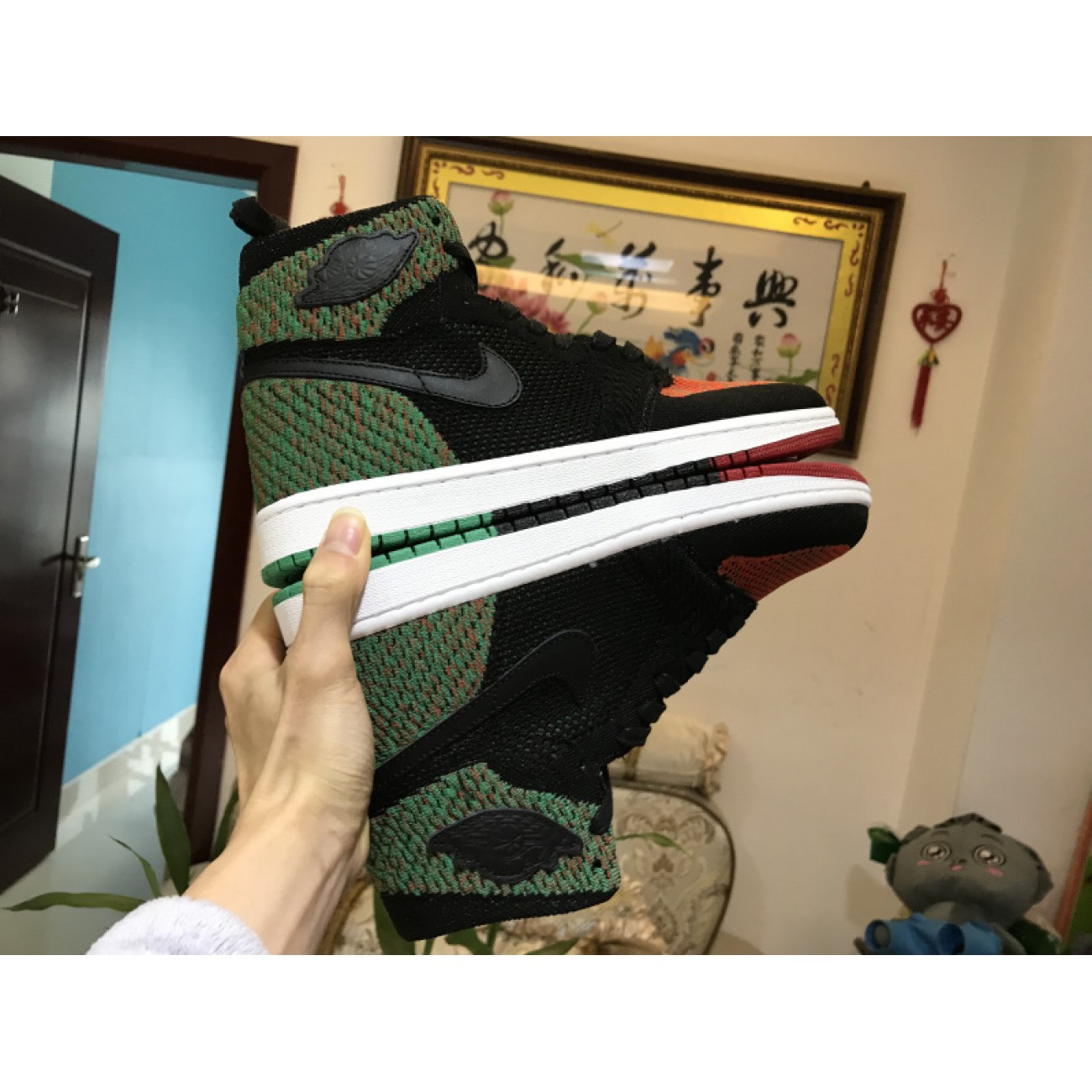 Air Jordan 1 Flyknit BHM AJ1 AA2426-026