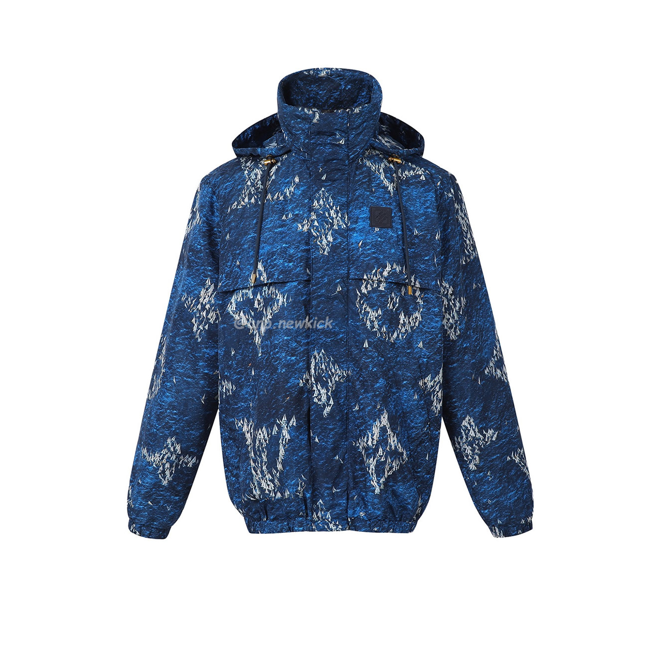 LOUIS VUITTON Monogram Printed pattern windbreaker 1AHV28
