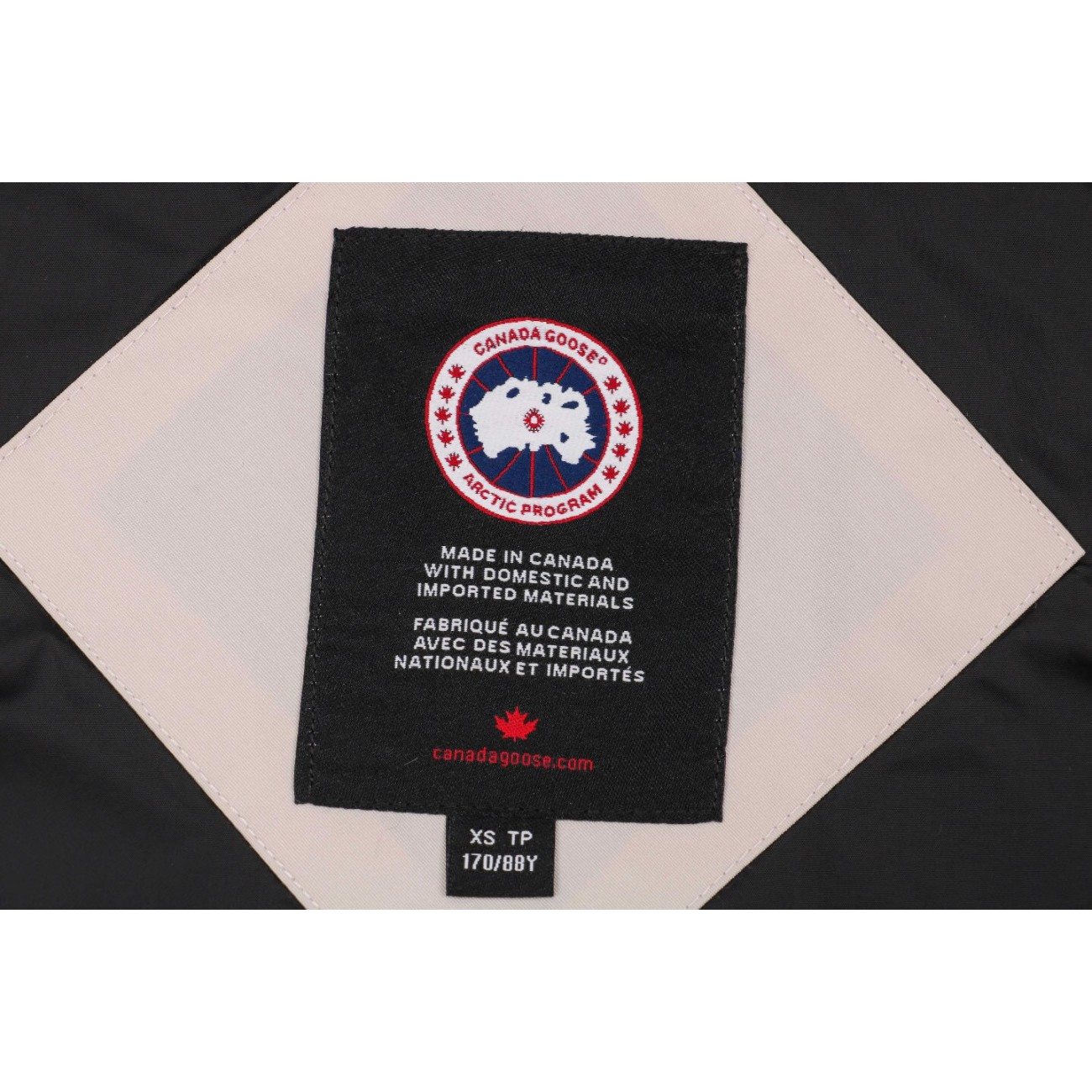 Canada Goose '4154M Freestyle Crew Vest Cream White