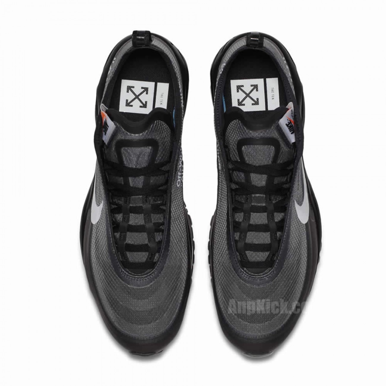 Off-White x Nike Air Max 97 OG All Black/Cone AJ4585-001
