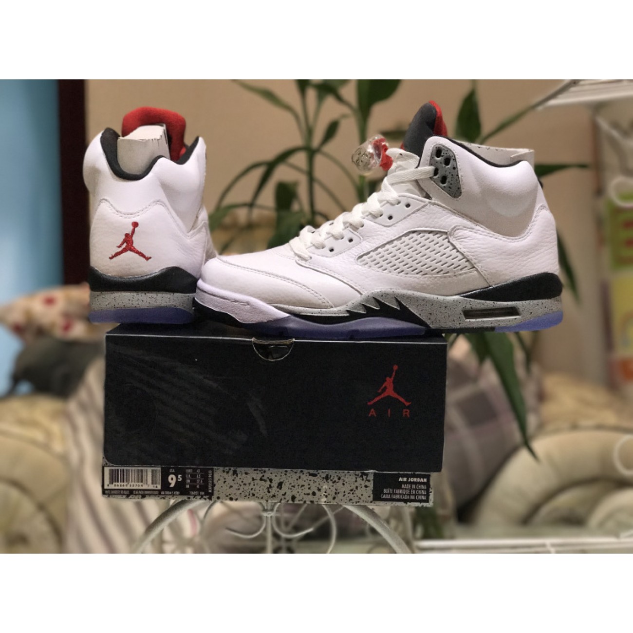 Air Jordan 5 White Cement 136027-104