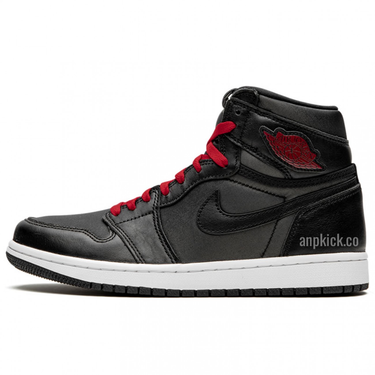 Air Jordan 1 Retro High OG Black Satin/Gym Red 555088-060 New Release