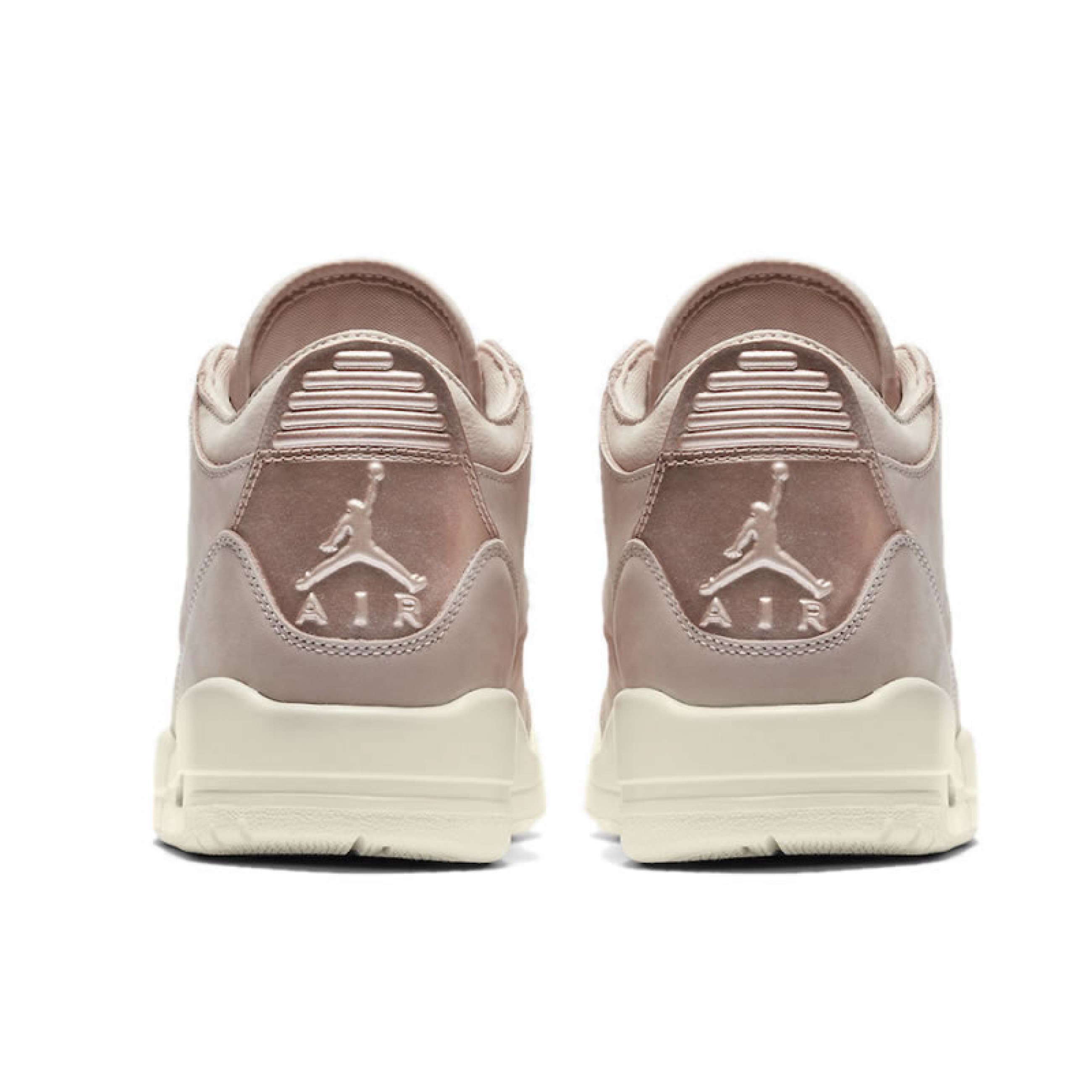 Air Jordan 3 Particle Beige SE Rose Gold Womens GS Size AH7859-205