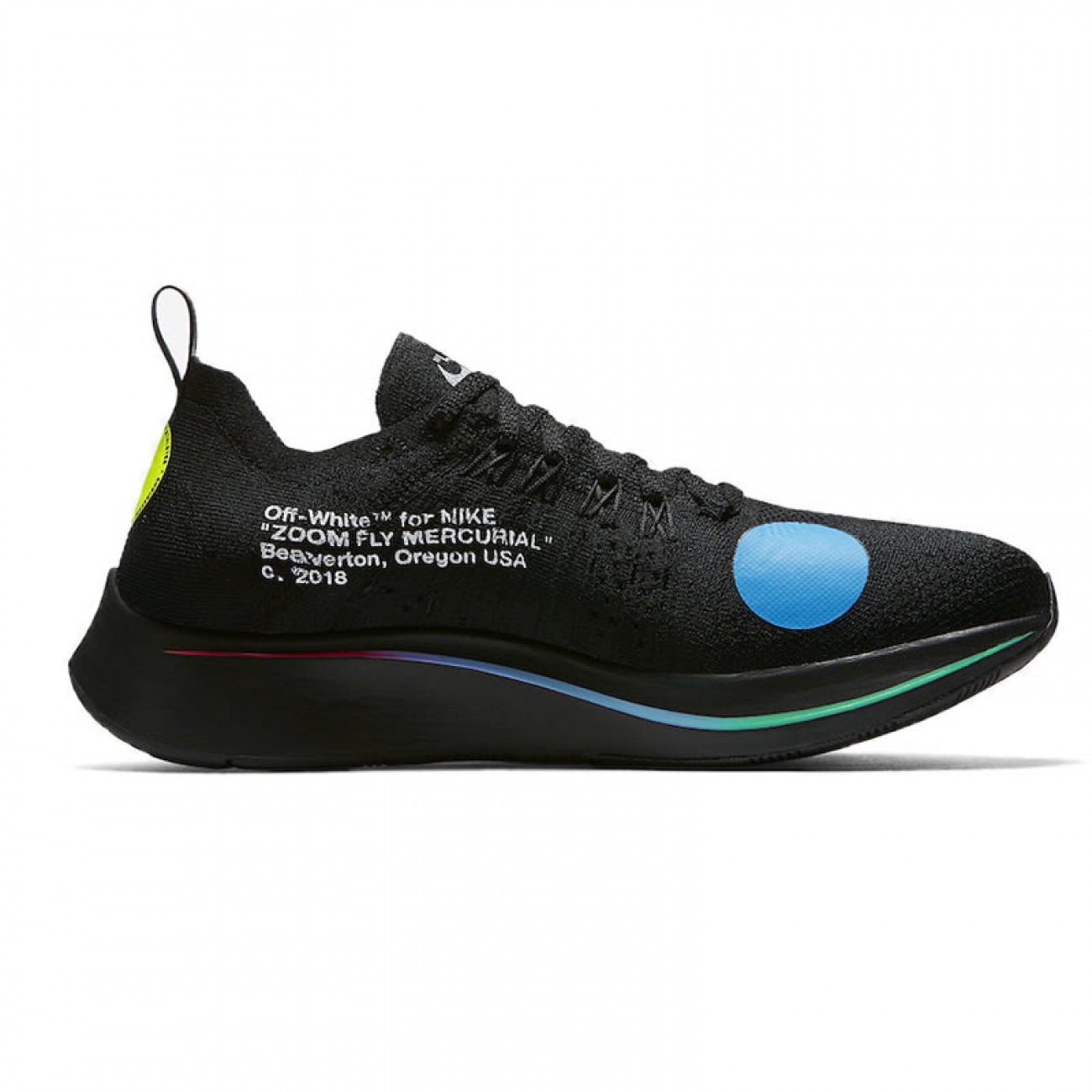 Off-White x Nike Zoom Fly Flyknit OW Mercurial Black AO2115-001