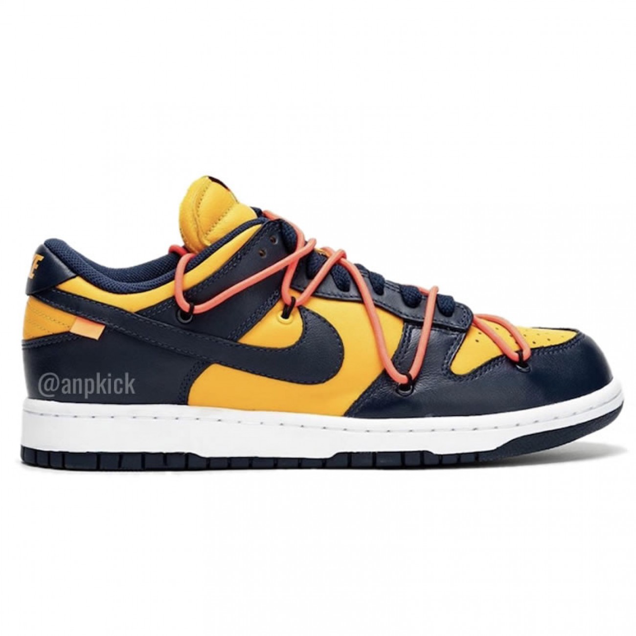 Off-White x Nike Dunk Low University Gold Release Date CT0856-700