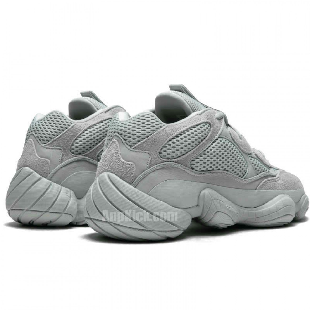 Adidas Yeezy 500 Salt Grey On Feet Release Date 2018 Outfit EE7287