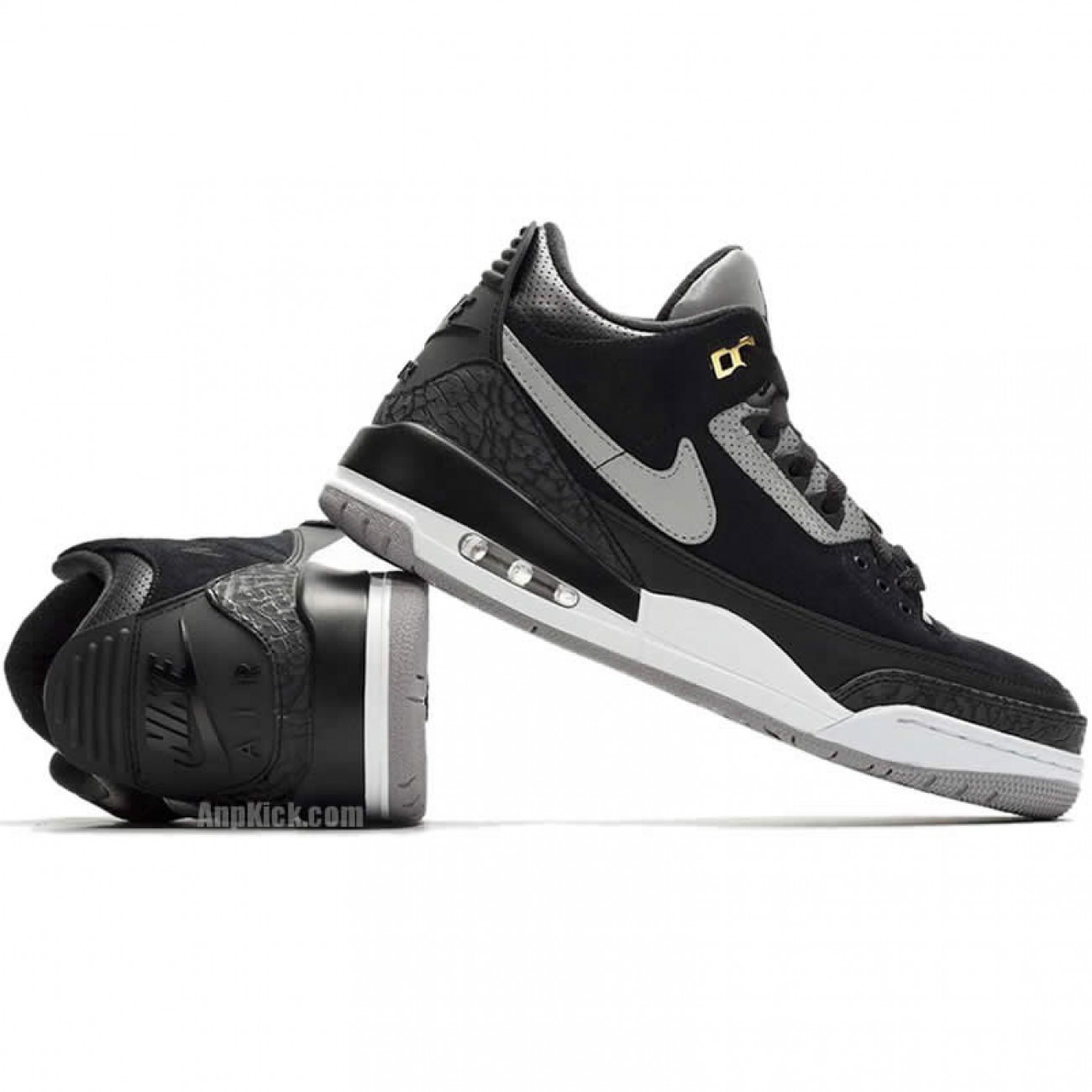 Air Jordan 3 Tinker 2019 Black Cement On Feet Release Date CK4348-007