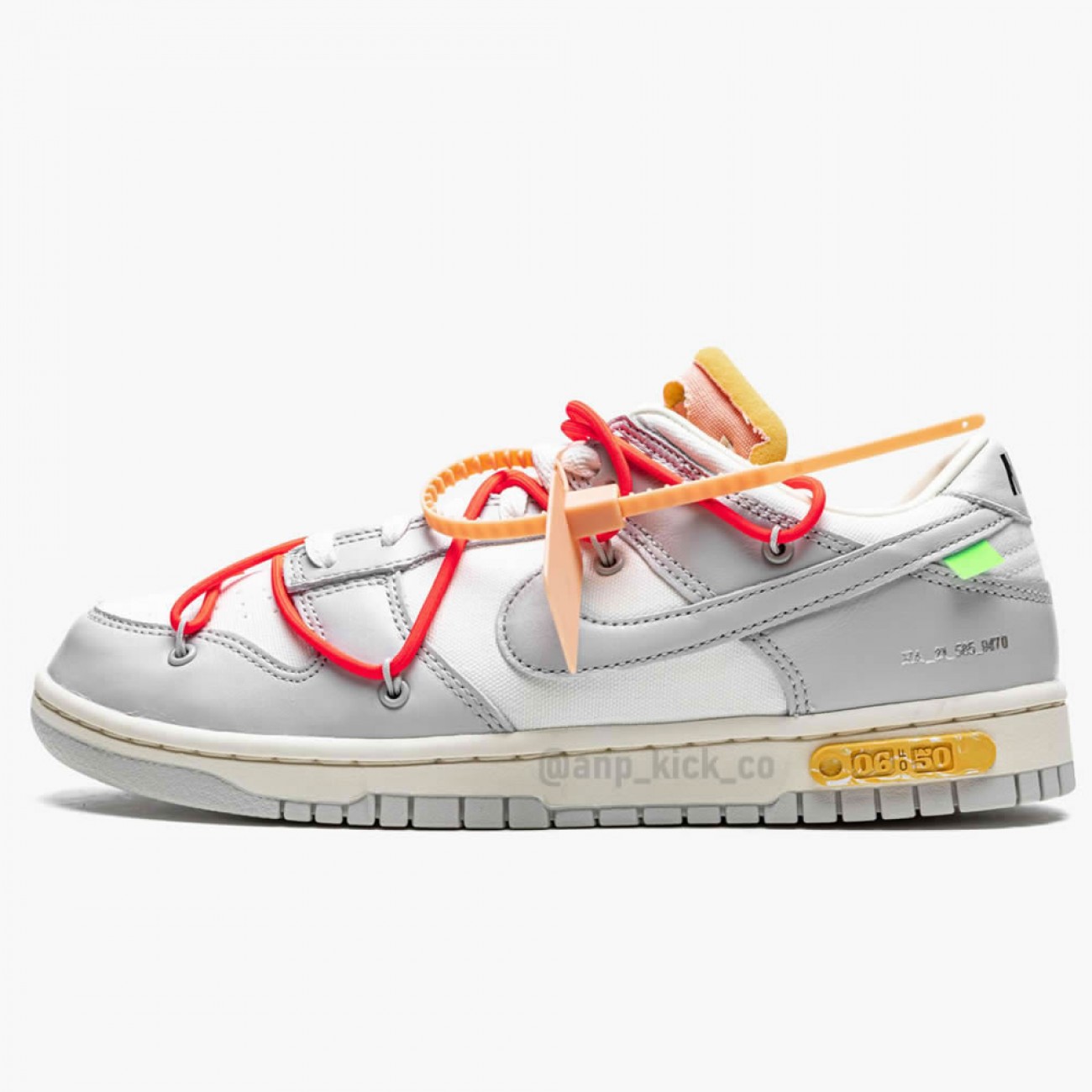 Nike SB Dunk Low Off-White Lot 06 OF 50 DM1602-110