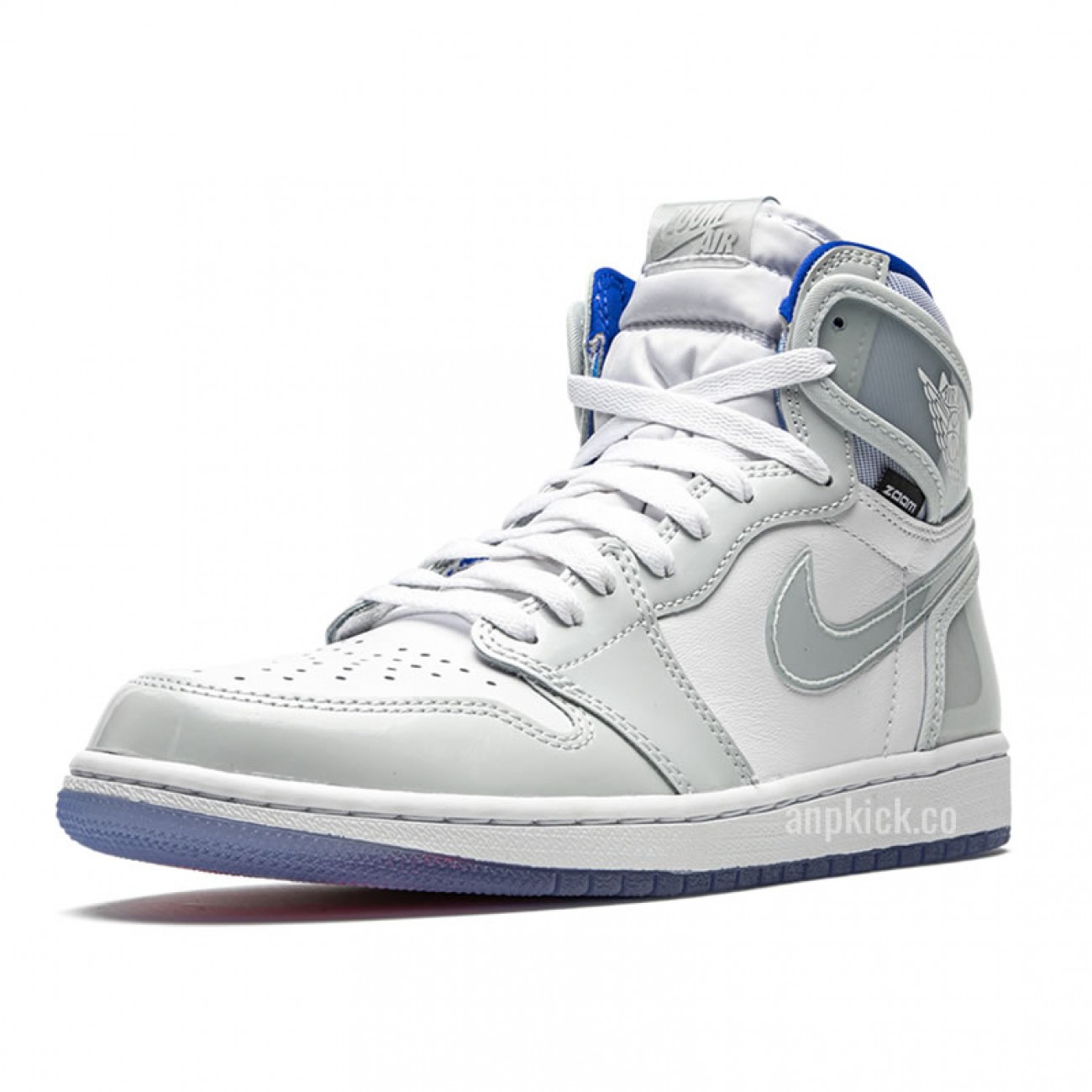 Air Jordan 1 High Zoom Racer Blue New Release CK6637-104