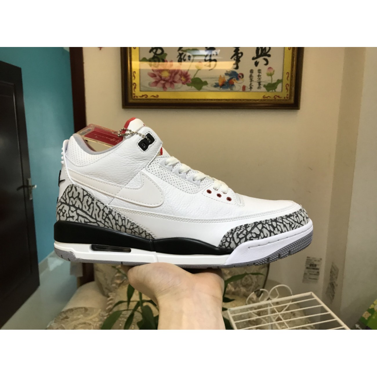 Air Jordan 3 JTH Tinker White Cement AV6683-160