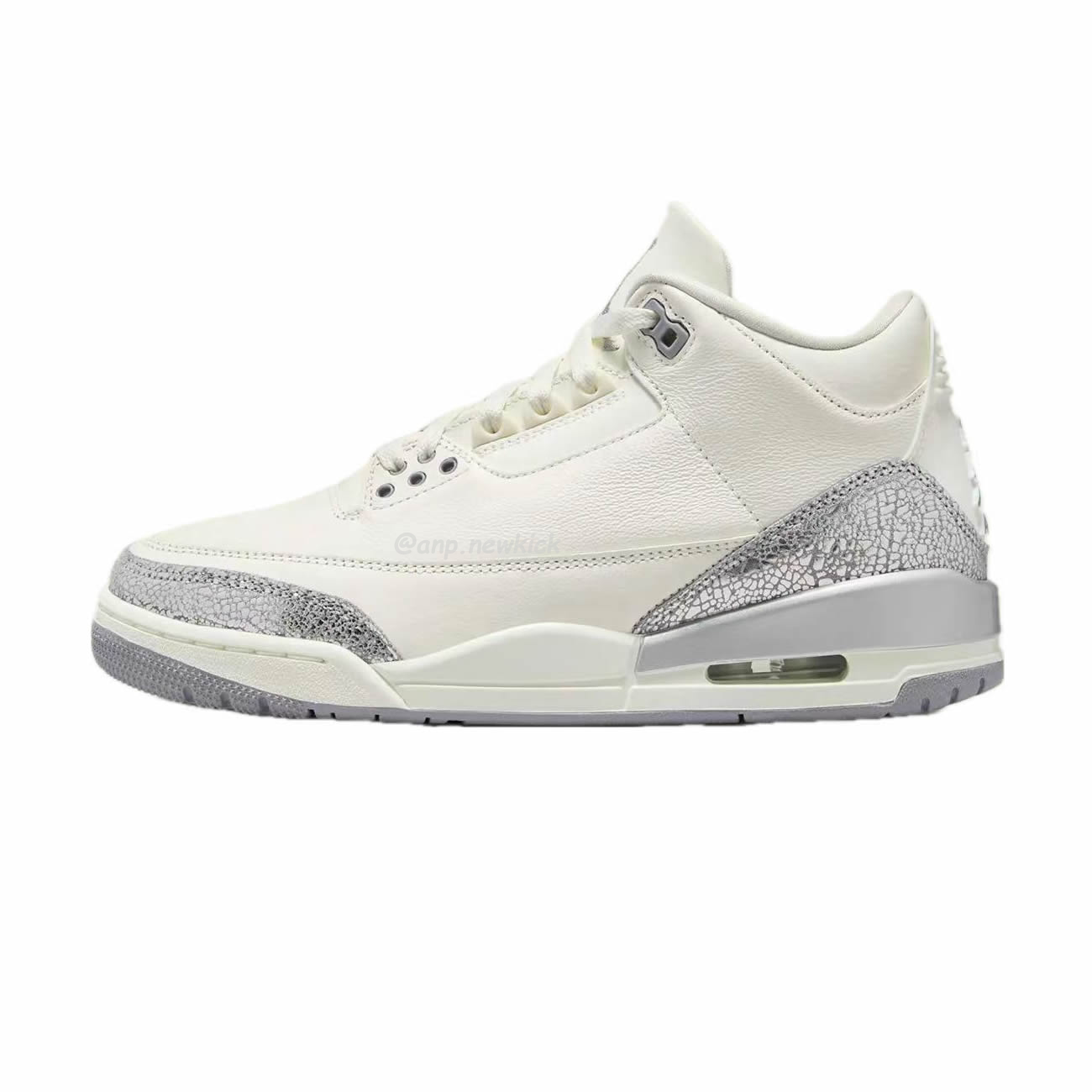 Air Jordan 3 Retro Sail Cement Grey (Women's) CK9246-100