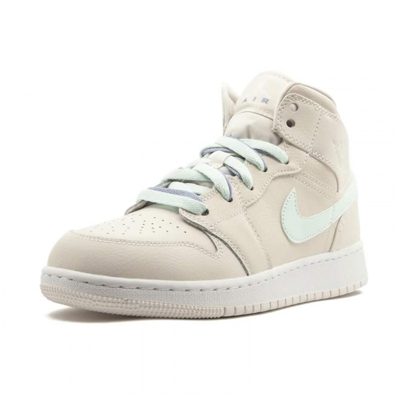 Air Jordan 1 Mid GG Colorful Phantom Womens Shoe Size 555112-035