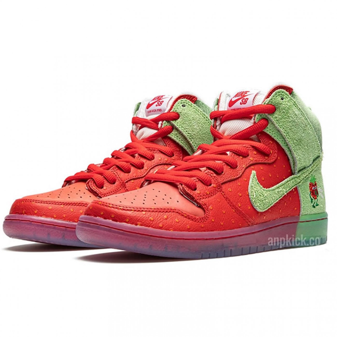 Nike SB Dunk High Strawberry Cough CW7093-600