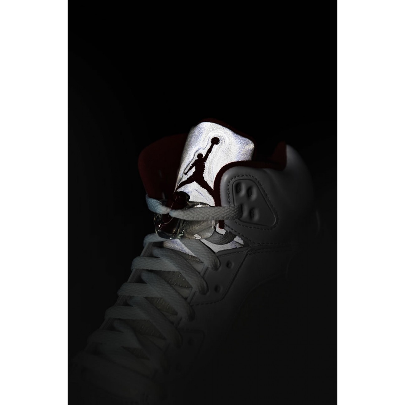 Air Jordan 5 Fire Red 3M 2020 - Silver Tongue OG On Feet DA1911-102